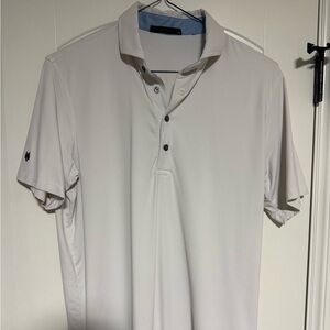 Greyson Men's Cayuse Arctic White Golf Polo Shirt